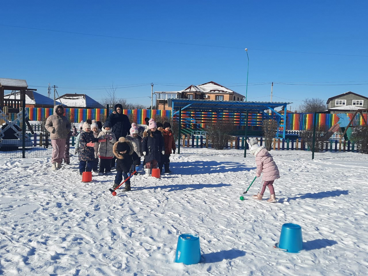 Игры зимой